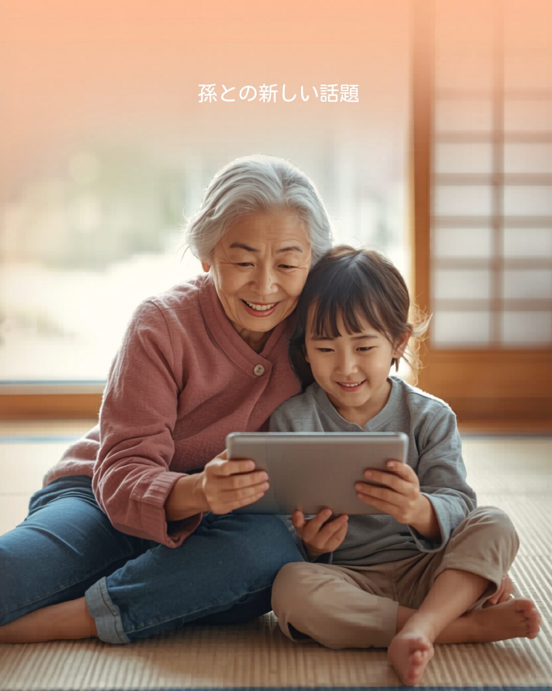 孫との新しい話題